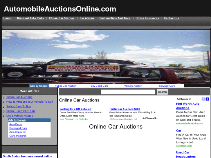 www.automobileauctionsonline.com