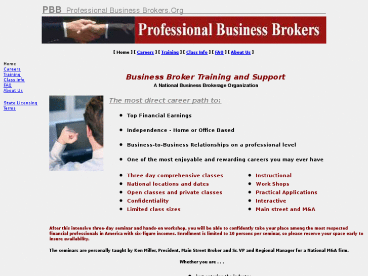 www.professionalbusinessbrokers.org