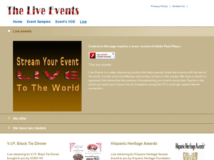 www.thelivevents.com