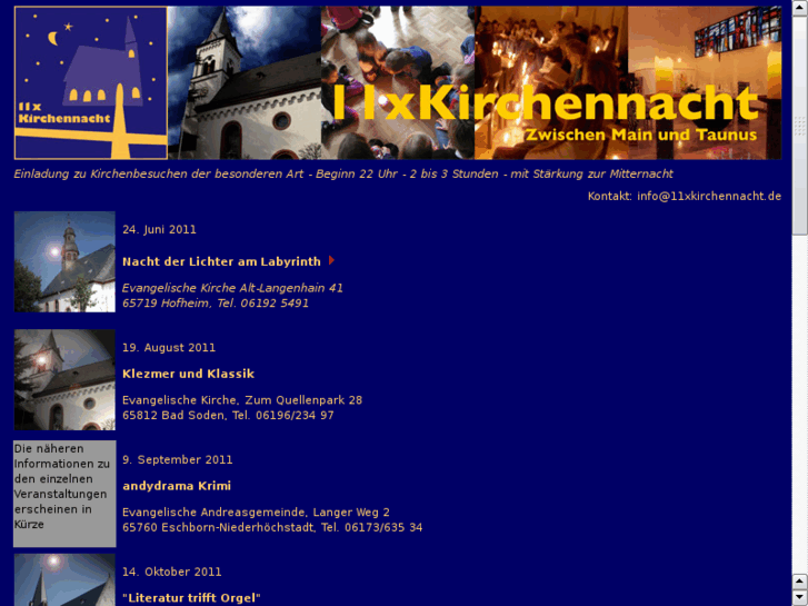 www.11xkirchennacht.de