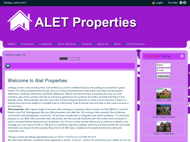 www.aletproperties.com