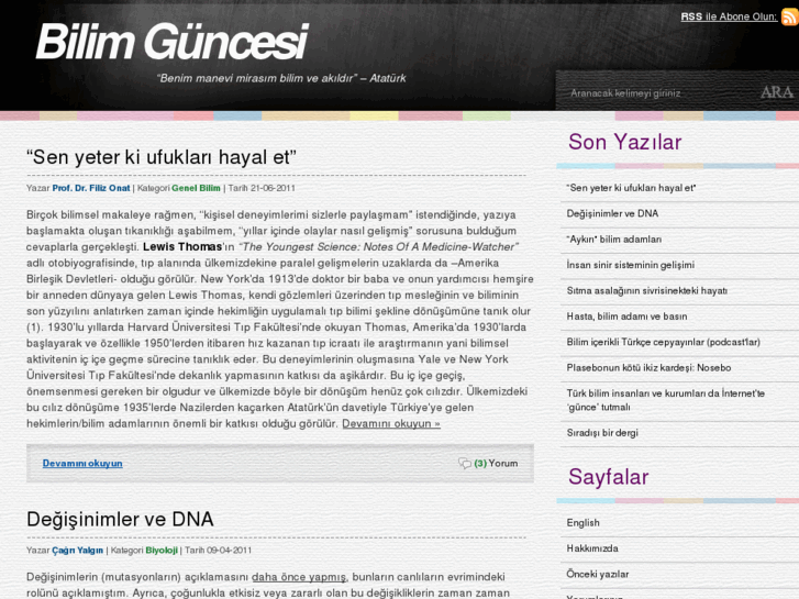 www.bilimguncesi.org