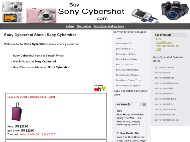 www.buysonycybershot.com