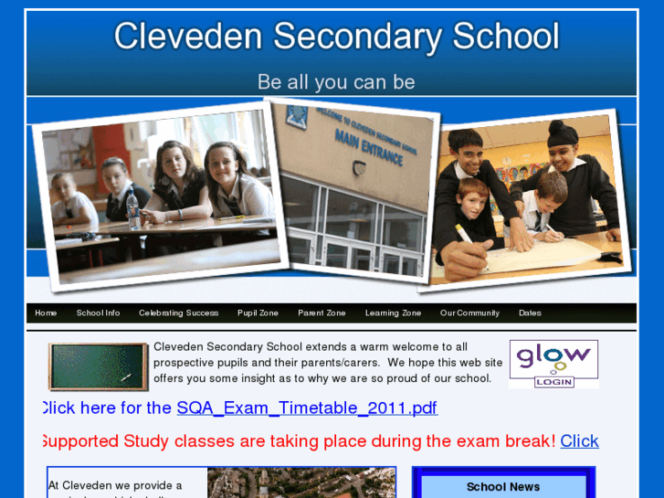 www.clevedensecondary.com