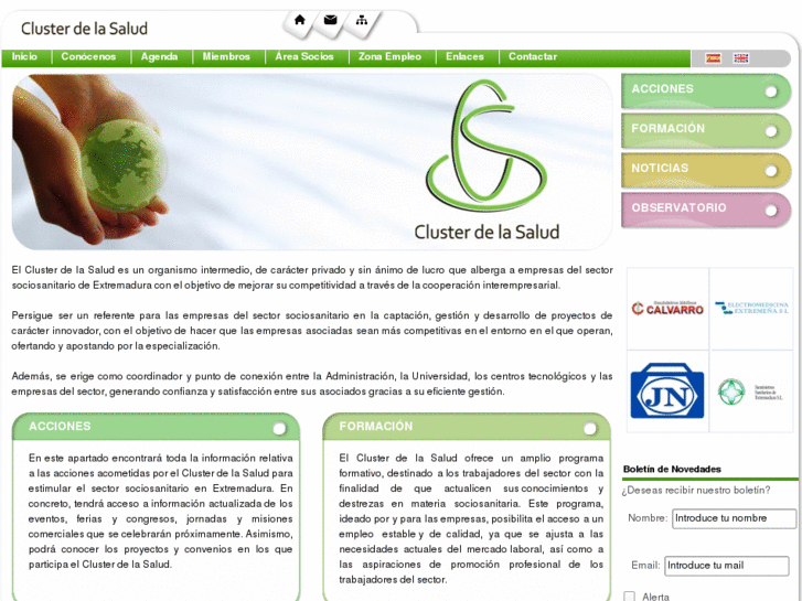 www.clustersalud.es