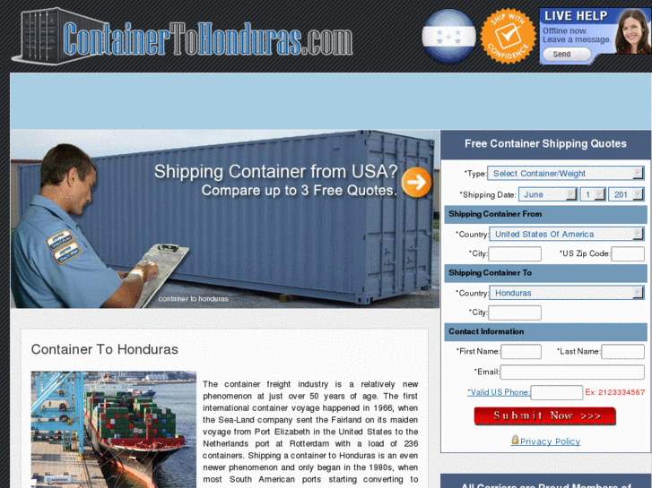 www.containertohonduras.com