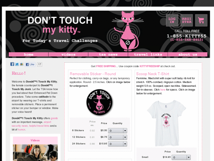 www.donttouchmykitty.com