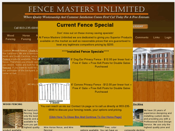 www.fencemastersunlimited.com