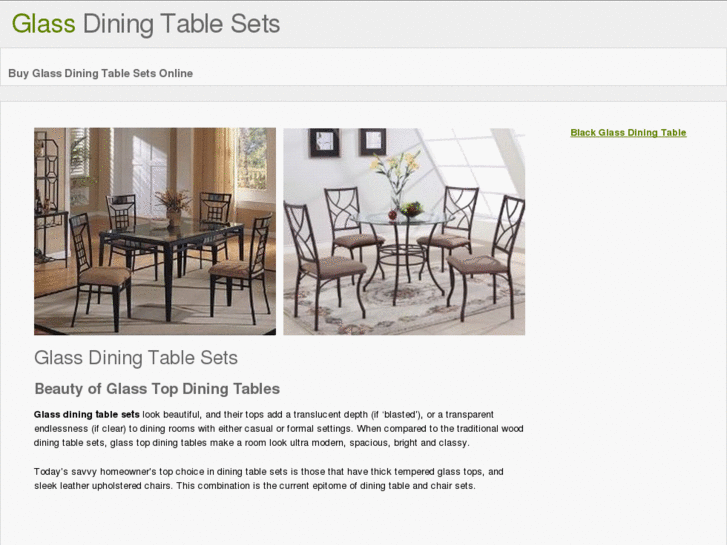 www.glassdiningtablesets.com