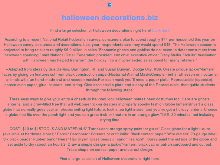 www.halloween-decorations.biz