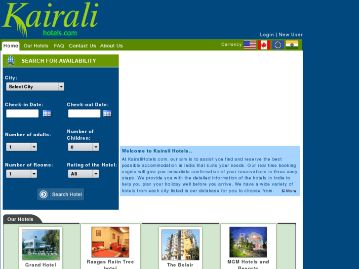 www.kairalihotels.com