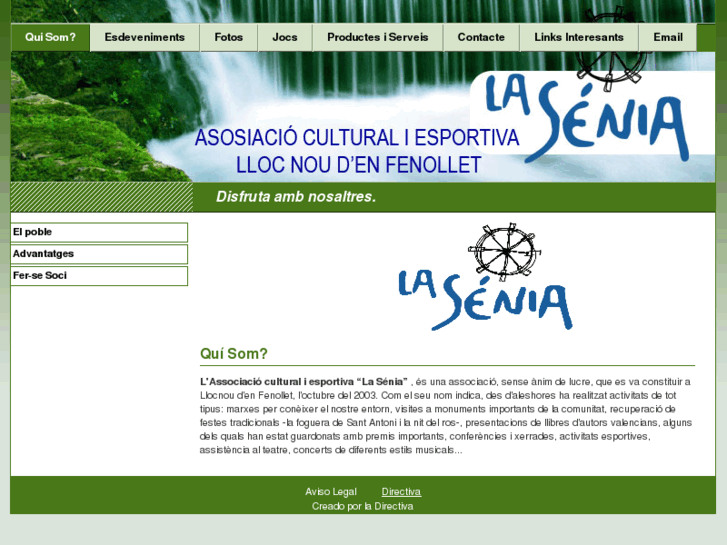 www.laseniallocnou.es