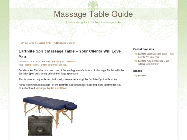 www.massagetableguide.com