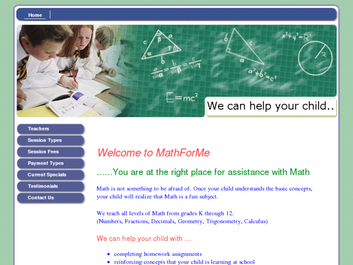 www.mathforme.com