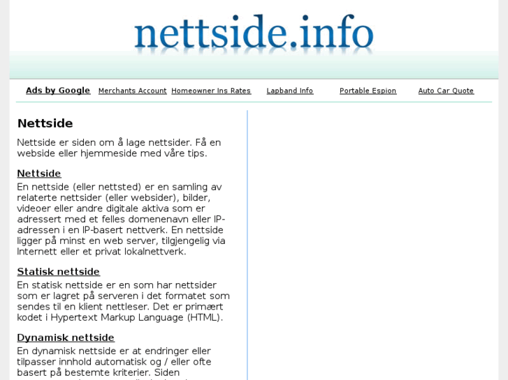 www.nettside.info