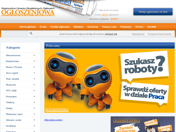 www.ogloszeniowa.pl