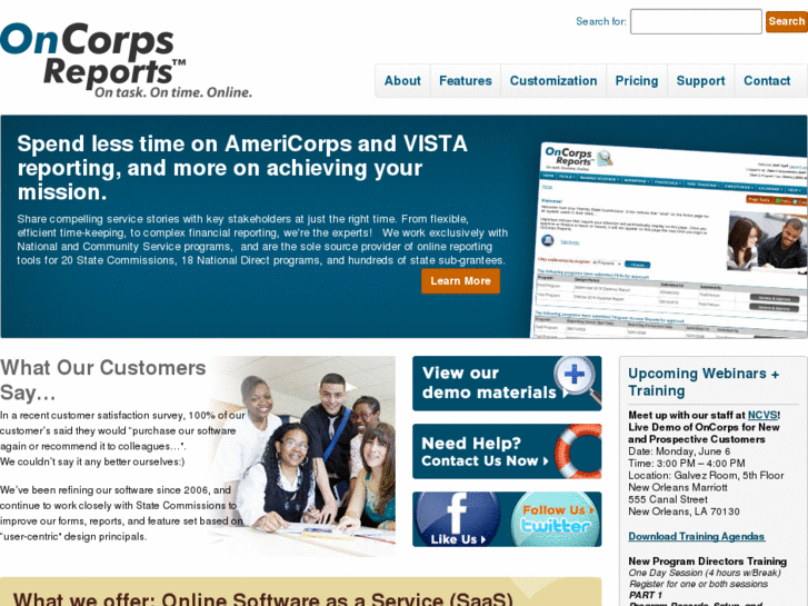www.oncorpsreports.net
