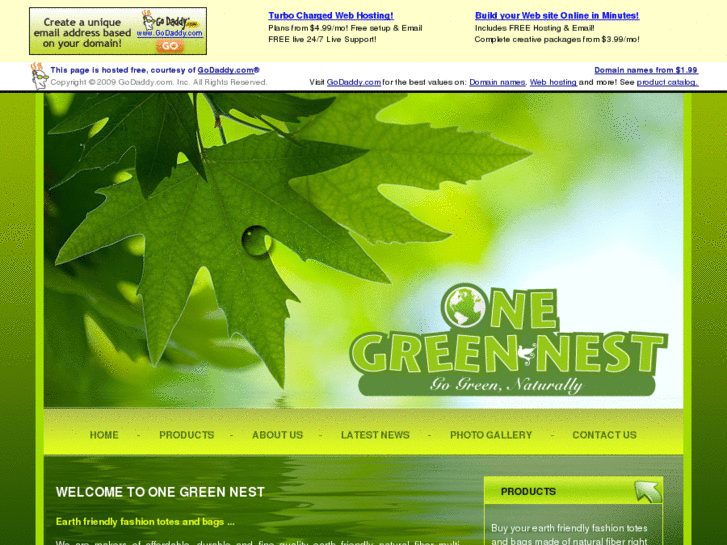 www.onegreennest.com