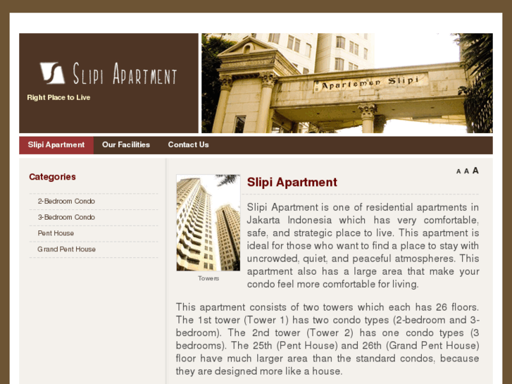 www.slipiapartment.com