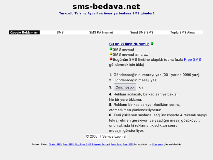 www.sms-bedava.net