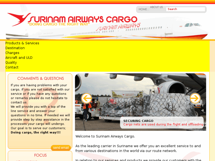 www.surinamairwayscargo.com