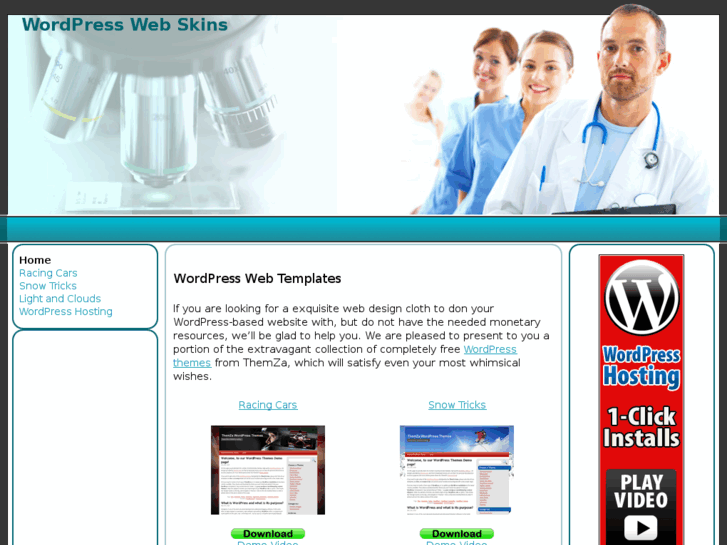 www.wordpresswebskins.com