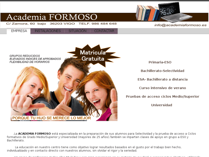 www.academiaformoso.es