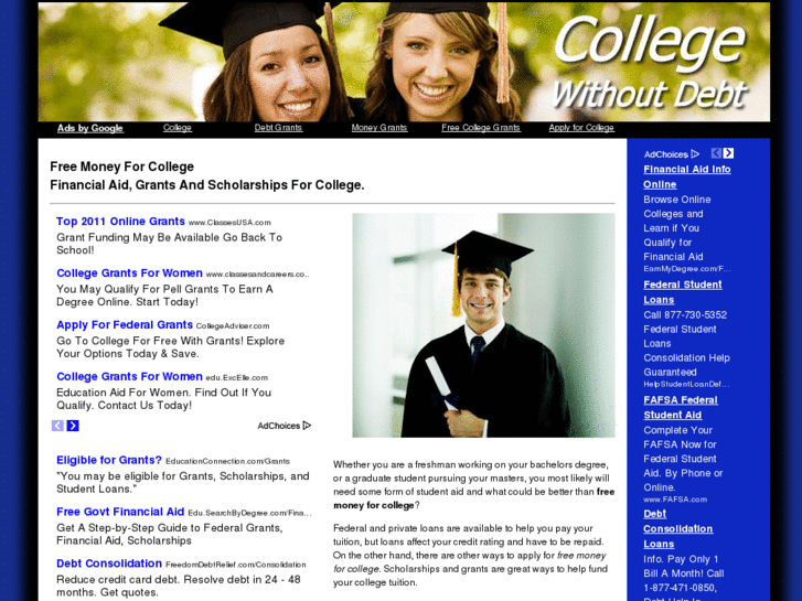 www.collegewithoutdebt.com