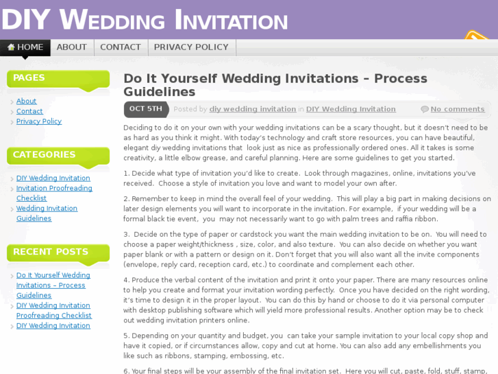 www.diyweddinginvitation.org