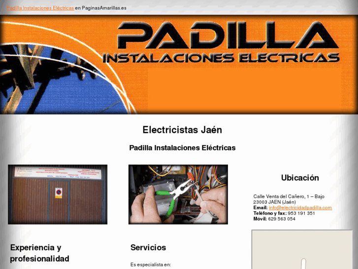 www.electricidadpadilla.com