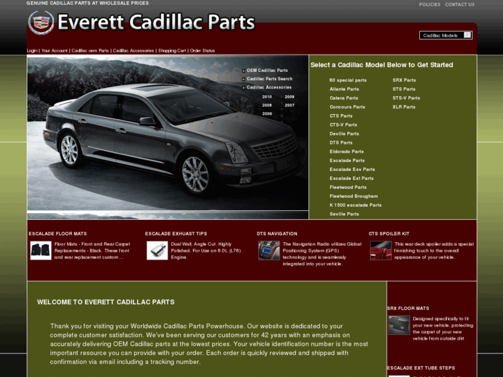 www.everettcadillacparts.com