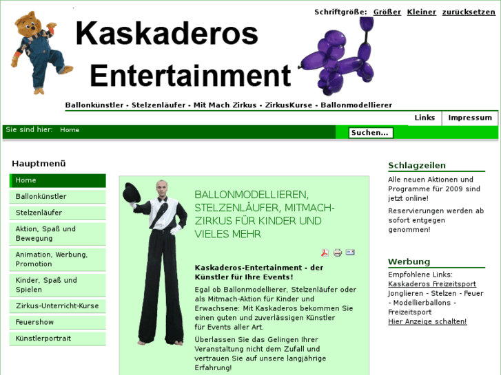 www.kaskaderos-entertainment.com