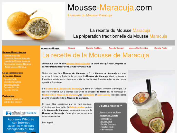 www.mousse-maracuja.com