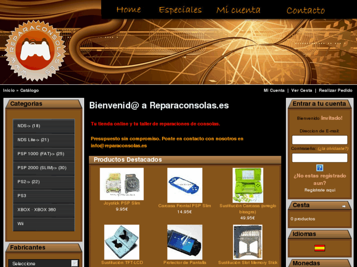 www.reparaconsolas.es