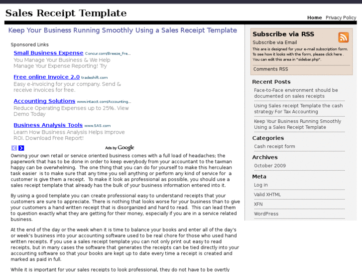 www.salesreceipttemplate.com