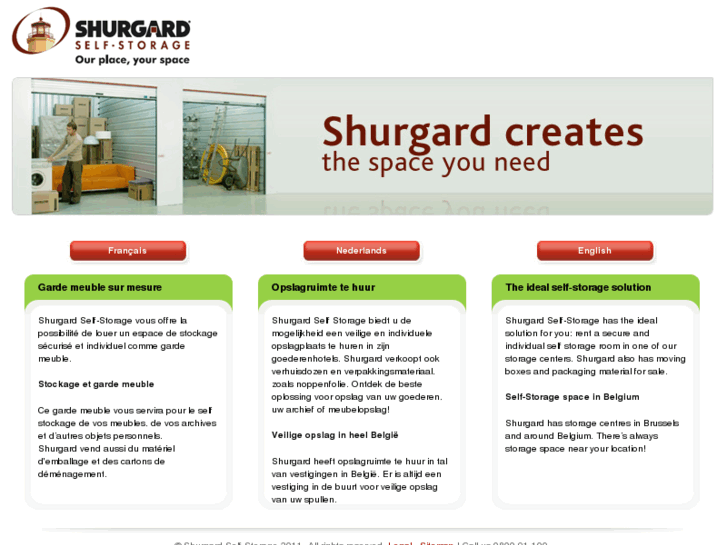 www.shurgard.be