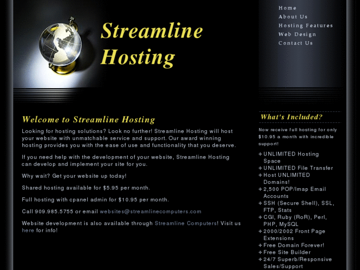 www.streamlinehosting.biz