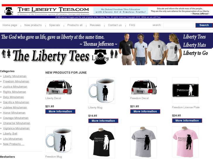 www.thelibertytees.com