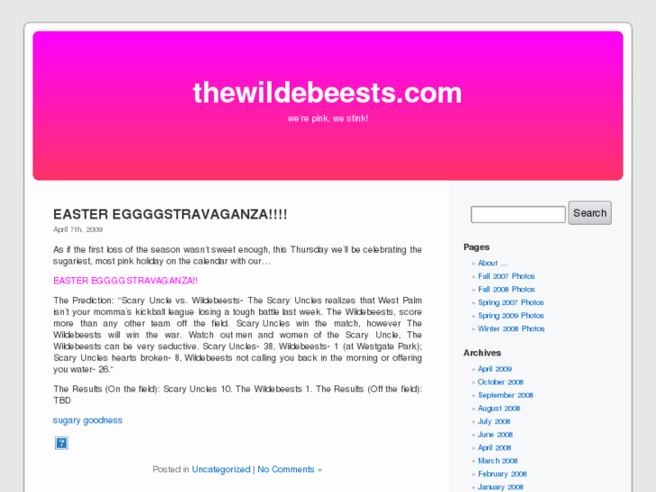 www.thewildebeests.com