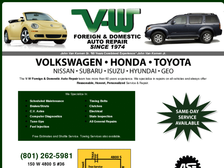 www.vwcarrepair.com