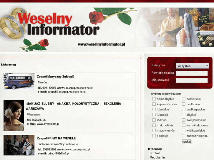 www.weselnyinformator.pl