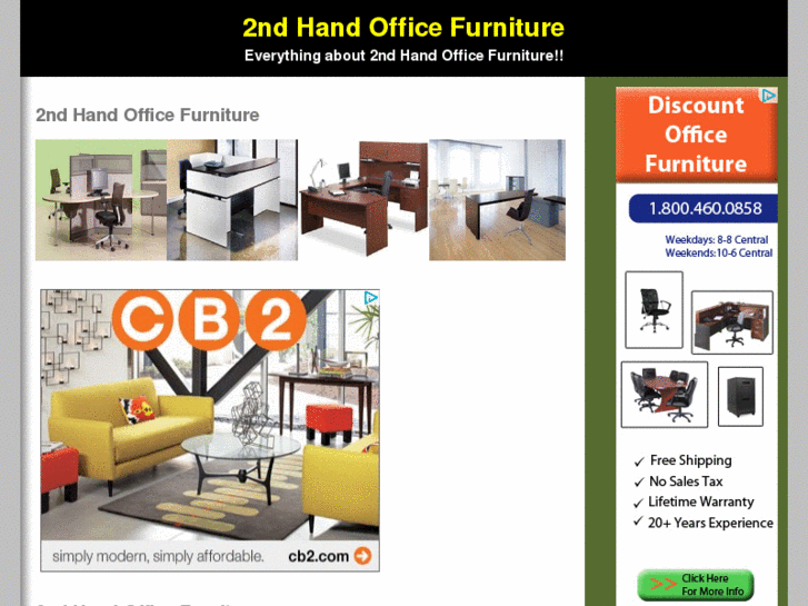 www.2ndhandofficefurniture.com