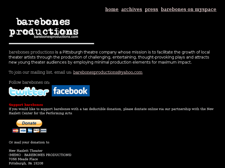 www.barebonesproductions.com