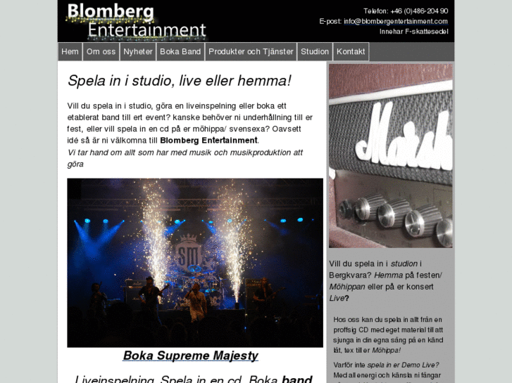 www.blombergentertainment.com