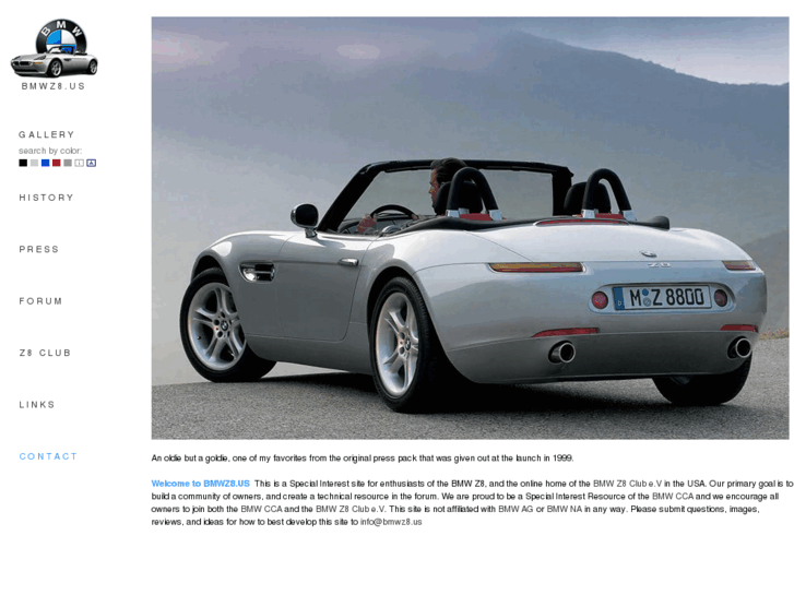 www.bmwz8.info