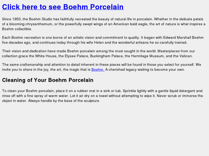 www.boehm-porcelain.com