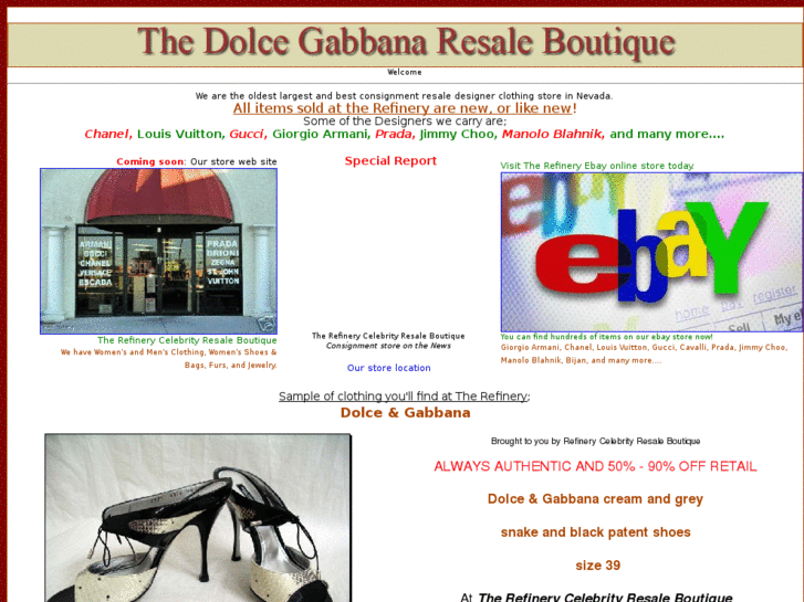 www.dolcegabbanaresale.com