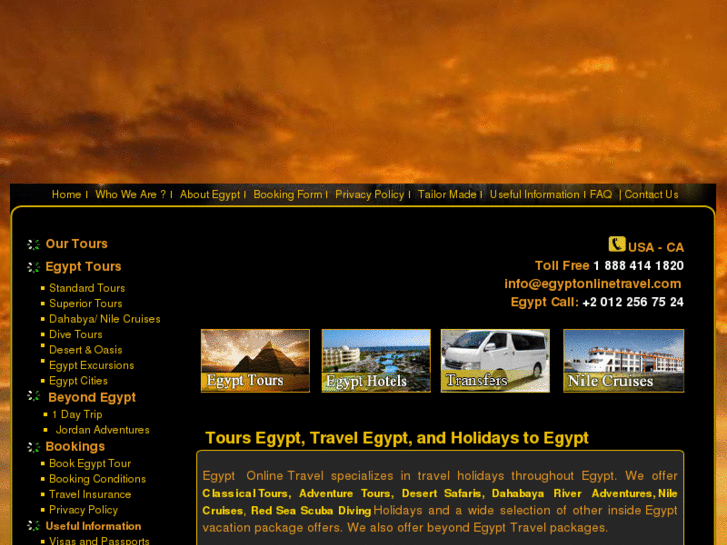 www.egyptonlinetravel.com