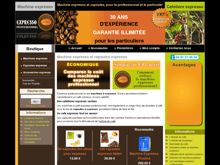 www.expresso-professionnel.fr