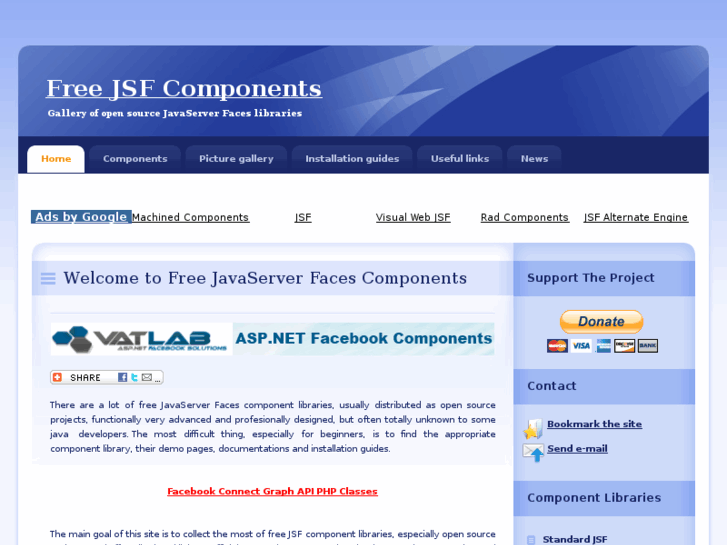 www.free-jsf-components.net